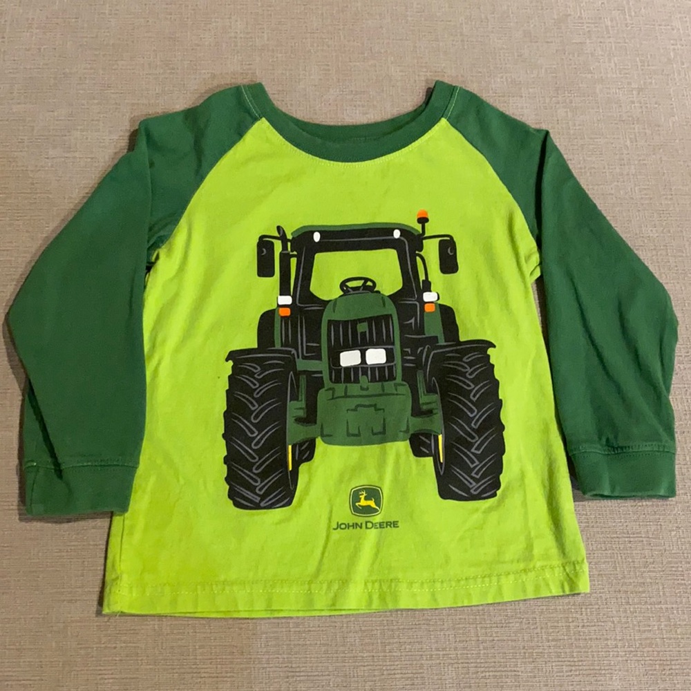 John Deere Tractor Long Sleeve T-shirt